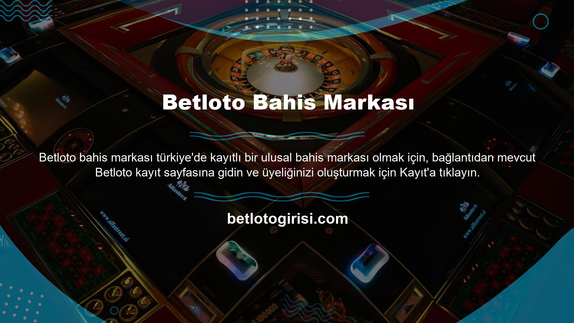 Betloto Bahis Sitesi Üyesi